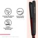 Revlon Smoothstay Coconut Oil-Infused Hair Straightener | Triple-Coated Ceramic Plates | 25mm Floating Plates | Customizable Temperature up to 235 C | RVST2211P - Buy Online on SooperMarket.com