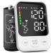Blood Pressure Monitor Automatic Upper Arm Machine Adjustable Digital BP Cuff Led Backlit Display 2 Users 240 Sets Memory Includes Charging Cord