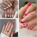 AILLSA Christmas Gel Nail Polish Set Red White Dark Green Gel Polish with Base and Top Coat Red Gold Sparkle Nail Polish Gel Soak Off U V Gel Winter Colors Starter Kit for Christmas Gifts A8-christmas Set - Buy Online on SooperMarket.com