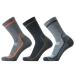 SOLAX 72% Men's Merino Wool Hiking Socks, Outdoor Trail,Trekking, Cushioned, Breathable Crew Socks 3 Pack Asst130 Large
