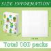 100 Pcs Succulent Cactus Pocket Tissues - Cute Travel Size for Wedding Favors - Buy Online on SooperMarket.com