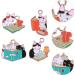 Valiclud 20 Pieces Metal Cat Charms - Enamel Cat Design Alloy Animal Trailer Charms for DIY Jewelry - Buy Online on SooperMarket.com