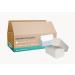 Inoverse paper towels 3 000 sheets folding towels paper towels paper town towels paper towels for donors disposable towels towel paper ZZ -fold 25x23 cm white - 3 000 sheets