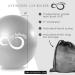 Live Infinitely 9 Barre Pilates Ball Set | Anti-Burst Mini Ball with Hand Pump | Yoga & Exercise eBook Included | Silver | Mesh Carrying Bag - Buy Online on SooperMarket.com