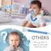 Jomewory Pacifier Holder | Durable & Soft Paci Clips | Ideal Infant Birthday Gift for Girls | Washable & Easy to Use - Buy Online on SooperMarket.com