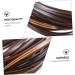 Yardenfun Pe Flat Rattan Plastic Baskets Rattan Furniture Repair Material Rattan Furniture Weaving Material or Brown 1X6000CM - Buy Online on SooperMarket.com
