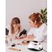 FAKZE NAGELROCKNER LAMP 180W - UV LED Nail Lamp for Shellac & Gel Polish | Digital Display 66 LEDs Timer (10/30/60/99S) | X10 Rose Gold | International Shipping Available - Buy Online on SooperMarket.com