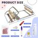 INDIVSHOW Adjustable Bead Loom Kit with 8000 Czech Beads and Accessories - Ideal for Bracelet Making and Adult Crafts - Buy Online on SooperMarket.com