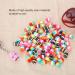 Hair Braid Beads Hair Accessories Colorful Braiding Beads Resin Beads for Decorating Hair African Style Hair Beads100pcs / set - Buy Online on SooperMarket.com