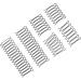 Bridal Wedding Veil Comb Fashionable Wave Design Hairband Metal Sturdy and Lightweight Set of 3 Ideal for Fitness Activities - Buy Online on SooperMarket.com