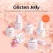 Modelones Hema Free Gel Nail Polish 6 Colors Nude Pink Jelly Gel Polish Neutral Nail Gel Polish Summer Shimmery Glitter Translucent Nail Art Gel Soak off Manicure DIY Salon for Girls Women Jelly Nude Pink - Buy Online on SooperMarket.com