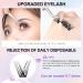 Reusable Self-Adhesive Mixed D Curl Cluster Eyelashes - 9-14mm D13 - No Glue Needed - Natural Extensions - Portable - 1 Count - Buy Online on SooperMarket.com