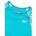 Speedo Girls' Printed Rash Guard Swim Set - Turquoise, Size 4 - Buy Online on SooperMarket.com