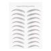 Waterproof 4D Eyebrow Tattoo Sticker - Long Lasting Grooming Shaping Eyebrow Transfers for Women (BROWN-09) - Buy Online on SooperMarket.com