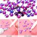 Yhmq 2880pcs Purple Velvet Rhinestones & Nail Crystals - SS10 (2.6mm & 2.8mm) for Stunning Nail Art - Buy Online on SooperMarket.com
