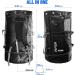 Hiturbo 22 Gallon Scuba Diving and Snorkeling Gear Backpack - Large Capacity Black Mesh Bag for Diving Equipment - Buy Online on SooperMarket.com