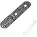 Guitar Control Plate Carved Metal Light Weight Small Guitar Control Plate Replacement for TL TELE(Silver) - Buy Online on SooperMarket.com