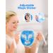 Meto Ice Face Mask - Reduce Puffiness and Dark Circles - Hot Cold Gel Beads Compress for Women - Face Spa Treatment for Pressure Headaches and Skin Care (Blue) - Buy Online on SooperMarket.com