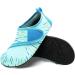 JIASUQI Kids Water Shoes - Quick Dry Barefoot Aqua Socks for Beach & Pool - Blue - 1.5/2.5 UK - Buy Online on SooperMarket.com
