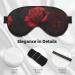 Red Rose Soft Sleep Eye Mask - Breathable Travel Eye Patch for Women | Perfect for Relaxation - Buy Online on SooperMarket.com