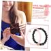 TENDYCOCO 2 Pairs Glass Miss Wrist Chain Letter 7.5x6cmx2pcs Assorted Colorx2pcs - Buy Online on SooperMarket.com
