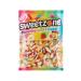 Sweetzone Fruity Love Hearts Sweet Tub Mixed-Fruit Halal Sweets Tub 1kg Heart Sweets for Sweet Enthusiasts and Gummy Sweets Connoisseurs