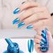Blue Nail Polish Mirror Nail Varnish Chrome Metallic Quick Dry Metal Effect No UV Needed Nail Art Polish Chrome Nail Polish - Buy Online on SooperMarket.com