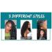 Passion Twist Hair - 7 Packs 18-Inch Water Shaft Bohemian Crochet Extensions (T1B-30#) | YDDM Authentic Hair - Buy Online on SooperMarket.com