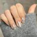 Silver Glitter Gel Nail Polish Nail Varnish Soak off UV/LED Lamp French Manicure Nails Long Lasting Nail Art Manicure Salon DIY at Home - Buy Online on SooperMarket.com