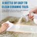 Tile Grout Cleaner Sprayer Ceramic Floor Tile Cleaner Multifunction Bathroom Descaler Cleaner Grout & Tile Clean Heavy Duty Cleaning Spray Stubborn Stains Cleaner for Kitchen and Bathroom (1pcs) - Buy Online on SooperMarket.com