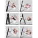 Manicure Set Nail Set Nail Clipper Kit Professional - Stainless Steel Pedicure Set Nail Grooming Kit of 15pcs with Case for Travel (Black/Red) - Buy Online on SooperMarket.com