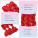 Tess Braids Extensions 60 cm - 3 Pack Jumbo Kanecalon Hair Extensions for Box Braids - Hot Red 100g Bundle - Buy Online on SooperMarket.com