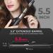 TYMO ROTA Automatic Curling Iron Wand 1.25 Inch - Ionic Rotating Hair Curler for Long Hair - Nano Titanium Barrel - 5 Adjustable Temps - Professional Hair Styling - Buy Online on SooperMarket.com