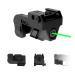 XYH-Win Low Profile Green Tactical Laser Sight USB Rechargeable Picatinny Rail for Taurus G2C G3C, Ambidextrous Control, Laser Class IIIA, 5mW