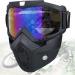 Anti-Fog Full Face Paintball Mask for Motorcycle, Cycling, Skiing - Colorful - Buy Online on SooperMarket.com