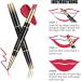 ChaneeHann 2-in-1 Lipstick & Liner Set - Matte Lipstick & Lip Liner Pencil Waterproof - Shaping Lip Liner for Girls (07 Bean Paste) - Buy Online on SooperMarket.com