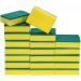20 Pack Multi-Use Heavy Duty Scrub Sponge Extra Thin Magic Cleaning Sponges Eraser Sponge for Kitchen Bathroom Furniture Leather Car & Steel