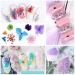 Dried Flowers for Resin Nail Art - 108 Pcs in 62 Colors - 3D Dry Flowers for Nails - Real Natural Flower Nail Art Decoration Supplies - Buy Online on SooperMarket.com