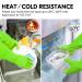 Vgo Reusable Long Sleeve Dishwashing Gloves, Size L Green - 1 Pair | Thick Latex Cleaning Gloves for Kitchen, Washing, Painting, Gardening, Pet Care - Buy Online on SooperMarket.com