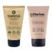 Thrive SPF50 Protect & Exfoliate Superplant Skin Care Set - Gift Set with Reef Safe SPF50 Mineral Sunscreen & Face Scrub - Vegan Made in USA