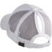 Ponycap Messy High Bun Ponytail Trucker Baseball Cap - White - Buy Online on SooperMarket.com