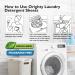 Orighty Eco-Friendly Laundry Detergent Sheets - Fresh Linen Scent 60 Count | Hypoallergenic & Portable | 120 Loads - Buy Online on SooperMarket.com