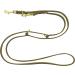 Premium Olive Green Dog Liner - Double Linen Adjustable Leash for Small & Large Dogs | 2m to 5m Sizes Available - Buy Online on SooperMarket.com