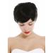 WIG ME UP DP-HH-1 Human Hair Wig for Women & Men - Short Pixie Wavy Black Style - International Shipping Available - Buy Online on SooperMarket.com