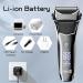 Buy Electric Shaver for Men - Rechargeable Foil Razor with Beard Trimmer LED Display Travel Lock & USB-C Charging - Perfect for Wet/Dry Shaving - Buy Online on SooperMarket.com