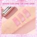 Shop Aderier 3PCS Glimmer Balm - Vegan pH Color Changing Lip Balm & Glitter Confetti | Hydrate & Plump Pink Shimmer Lipstick - International Shipping Available - Buy Online on SooperMarket.com