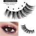 Joyeee Magnetic Eyelashes with Eyeliner 14 Pair Reusable False Lashes 3D Natural Looking Clusters Individual Lashes kit with Applicator No Glue Diy Lash Extension Kit - Buy Online on SooperMarket.com