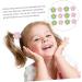 EXCEART 2pcs 1 12pcs Clothing Accessories Knitted Flower Charm Child Crochet Hair Accessories Yarn Purple Greenx2pcs 5X5X1CMx2pcs - Buy Online on SooperMarket.com