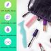 SHANPIN 5 in 1 Silicone Eye Makeup Tool - Reusable Eyeliner Stencils & Winged Eyeliner Aid in Blue - Buy Online on SooperMarket.com
