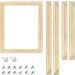EVNEED 16x20 Inch DIY Canvas Stretcher Bars Kit for Oil Paintings - Easy Assembly Gallery Wrap Frame for Prints and Paintings - Buy Online on SooperMarket.com